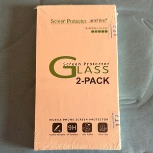 Tempered Glass Screen Protector 2-Pack - Clear